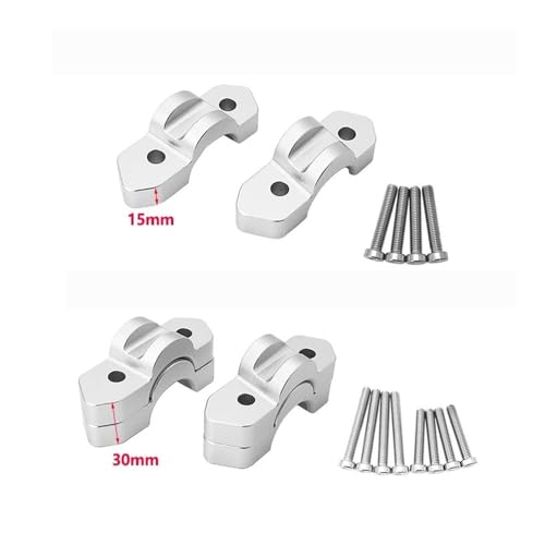 Abrazadera elevación manillar R1300GS que reduce la fatiga lumbar 6
