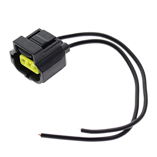 Motoall 3 Pins Alternator Repair Harness Pigtail Adapter Socket Connector Plug Wiring Wire Loom Female 2-Wire 8" For Ford F250 F350 Powerstroke 6.0L 7.3L #TOP1