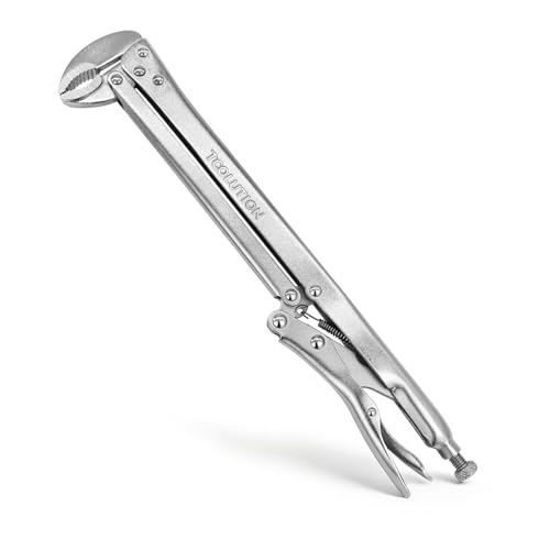 Image of TOOLUTION 15" Long Reach Locking Pliers, 90 Degree Vice Grips