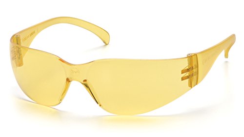Pyramex Intruder Safety Eyewear Amber Frame Amber Lens ANSI Z87+