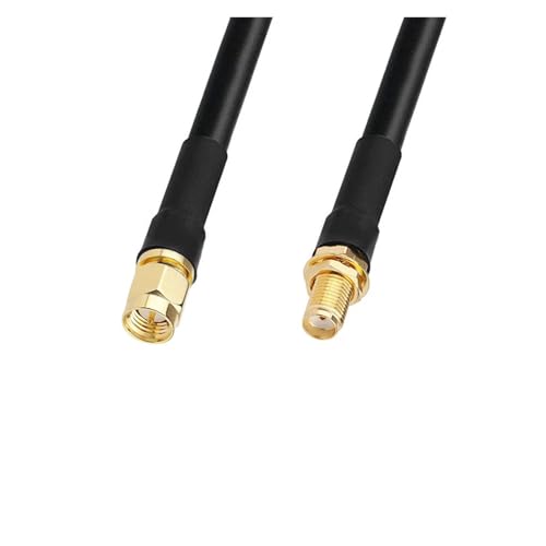 Câble RG58 mâle-femelle coaxial 50 ohms de 50cm pour connecter une antenne