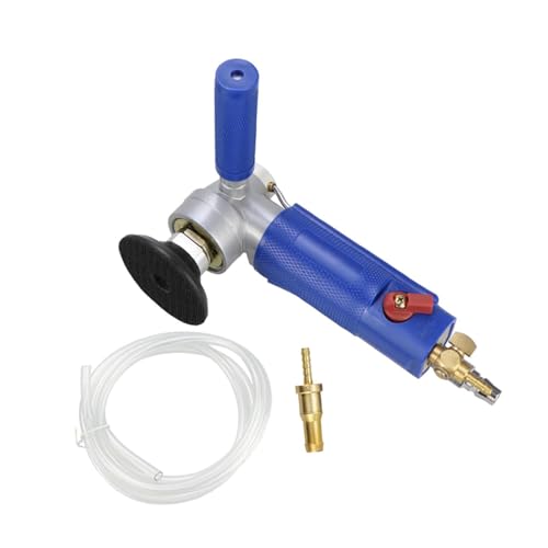 Qianly Lijadora Neumática de Agua de 3 Pulgadas, Aleación de Aluminio, Profesional, 4300 RPM