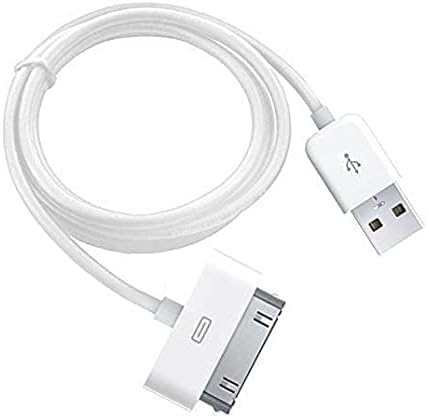 Usb Charging And Sync Data Cable For Smartphone (I Phone 4 / 4S / 4G Ipod And Ipad 3Rd Generation, White) |