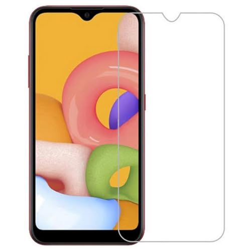 Image of Embed HD-Clear Screen Guard for Samsung Galaxy A01 - Harder or Durable Plastic & More Impact-Resistant Than Glass, with Free Installation Kit