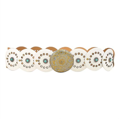 Western Turquoise Belt for Women - Adjustable 41