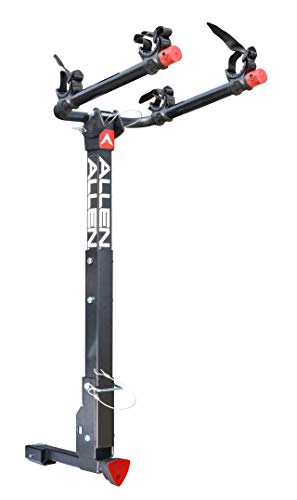 Allen Sports Deluxe Locking Quick Release 2-Bike Carrier For 2 Inch & 1 4 In. Hitch, Model 522Qr , Black #TOP2