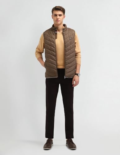 Image of Solid Regular Fit Reversible Packable Jacket