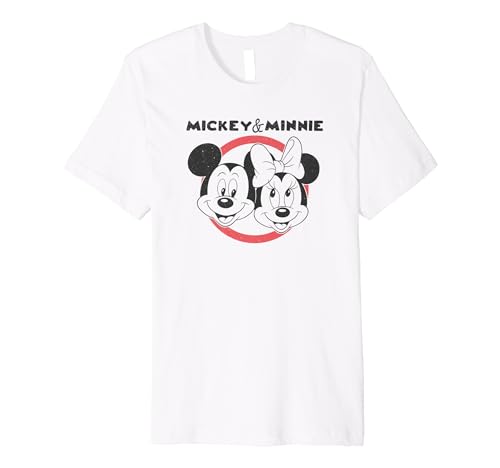 T-shirt Mickey premium en maille de coton supérieure pour un confort luxueux