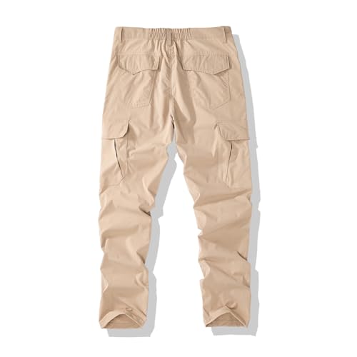 Mens Cargo Pants Quick Dry Men Lightweight for Outdoor Men's Hiking All-Season Hunting Elastic Waist Golf3