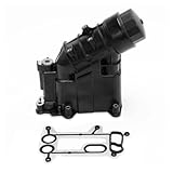 1pc 11427807799 11427807177 Engine Oil Filter Housing Compatible for BMW X1 3 Series E90 5 1 Diesel