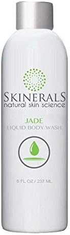 Skinerals Jade Liquid Body Wash, Organic Soap for All Skin Types, 8 OZ