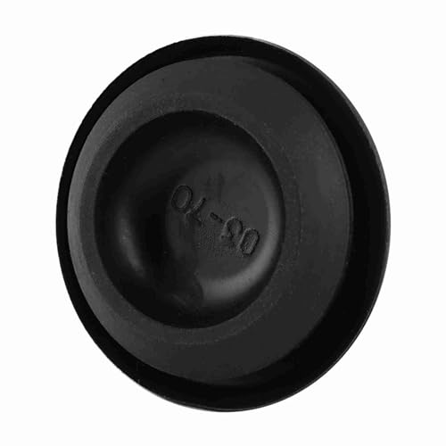 Itonash TAPÓN DE GOMA TAPA ANTENA AGUJERO BLOQUEAR BORRAR ENCHUFE DISEÑO ÚNICO 25MM COCHES NEGROS