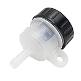 GIDIBII Universal Motorcycle Master Cylinder Fluid Oil Reservoir Rear Brake Clutch Tank Easy Installation