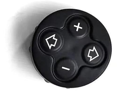ZAPYVET Botón de control de crucero del coche, for MINI, for Cooper R55 R56 R57 R58 R59 R60 R61 Volante del coche Cubierta embellecedora del botón del interruptor de control de crucero de audio multif
