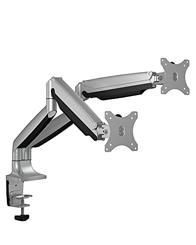Support de bureau double écran Vesa haut de gamme ICY BOX 60181