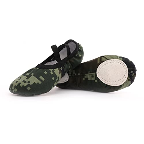 Children Dance Shoes Warm Dance Ballet Performance Indoor Shoes Yoga Girls Shoes Canvas Ballet Shoes for Girls4