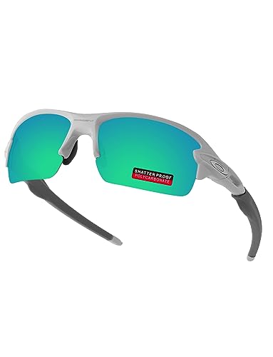 Image of PRO+ Polycarbonate Replacement Lenses & Rubber Kits /Nose Pads for Oakley Flak Series Sunglasses