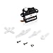 FLASH HOBBY 2PCS Plastic Gear Servo FH2502 2G Micro Servo Kit Compatible for RC Helicopter Airplane Car Boat & Robot Parts(JR Plug)