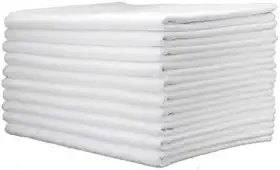 10 Panos de Prato BRANCOS Liso para Cozinha Artesanato e Decoração 40 x 65cm Melhor Custo Benefício
