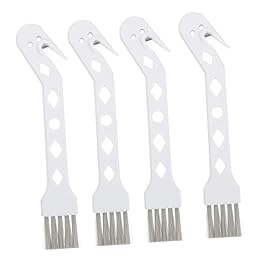 GLEAVI 4Pcs Vacuum Cleaner Cleaning Brush Crevice Tool for Keyboards Design for Dust Removal Compatible with Vacuum Cleaners