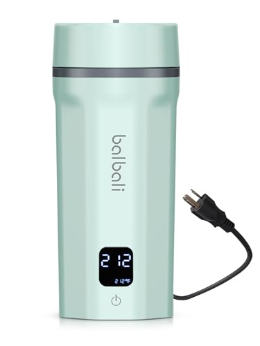 Balbali 18.6oz Dual Voltage Travel Electric Kettle
