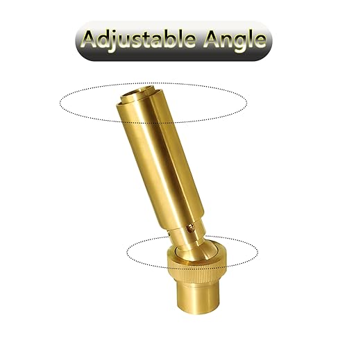 Buse de fontaine de colonne d'eau avec angle réglable 3,8 cm - 3