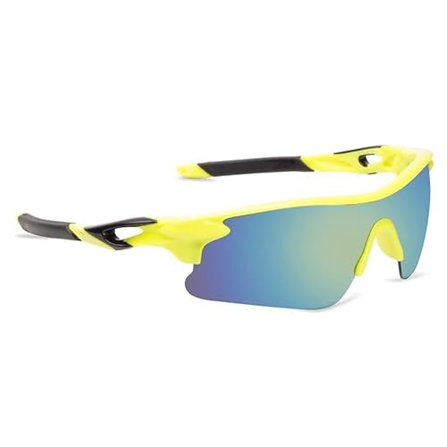 Image of Dervin Non Polarized Oversized Sports Sunglasses for Men Women, Outdoor Cricket Cycling Hiking Fishing Sunglasses