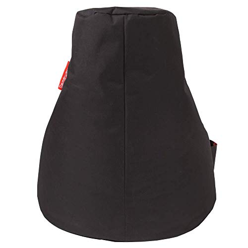 GAMEWAREZ Alpha Black Sitzsack – Gaming-Sitzsack mit Rückenlehne zum Zocken, praktische Seitentasche zur Aufbewahrung… – Bild 4