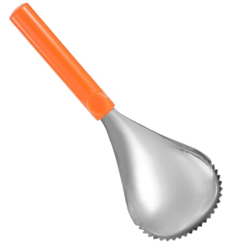 DOITOOL Pumpkin Carving Scoop Pulp Separator, Stainless Steel Pumpkin Scooper Corer Scraper Watermelon Cantaloupe Scooper Manual Pear Pitter Veggie Corer for Halloween