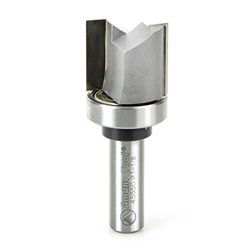 Amana Tool - 45550 Carbide Tipped Flush Trim Plunge Template 1-1/8 Dia x 1" 2 Shan โ image 1