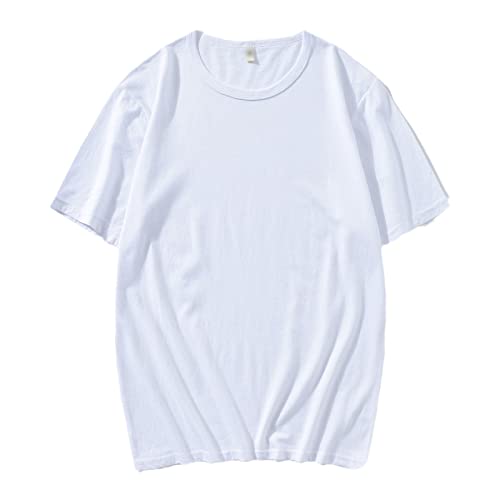 T-shirt d'été fin en coton blanc pour vos vacances et sorties en mer