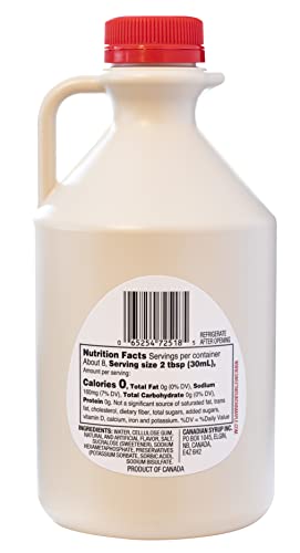 Sweet Mountain - Sugar Free Maple Taste Syrup (34 Fl Oz) | Keto Friendly, 0G Carbs, 0 Calories, Diabetic Friendly #TOP1