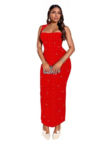 Image of Glitter Sequin Prom Dress for Bachelorette,Birthday,Holiday | Elegant Fully Lined Sparkly Rhinestone Long Dresses for Women Birthday /Formal Galas /Wedding Guest /NYE /Homecoming