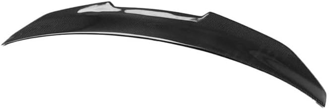 Carbon Fiber Rear Duck Spoiler Boot Trim Wings Car Styling Body Kits Compatible for Audi A4 B8 .5 S4 B9 Sedan 2009-2018(2013-2016 Year)