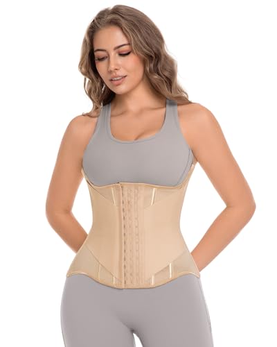 anylost Waist Trainers for Women for Daily Wear Faja Body Shaper Corset with Tummy Control for Workouts