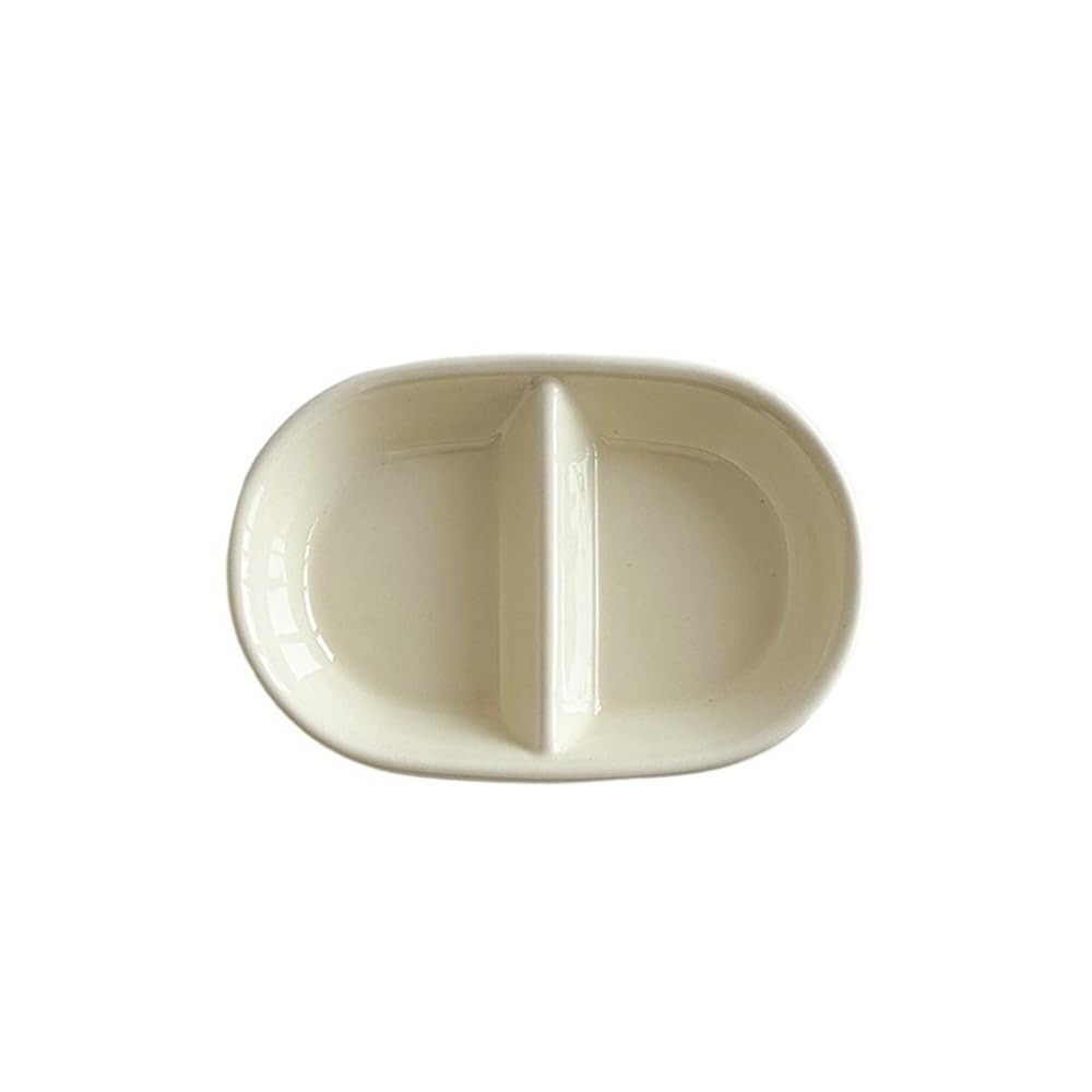 Cenz-888 Snack Dish Porcelain Dish Restaurant Household Tableware Hot Pot Barbecue Sauce Condiment Dishes
