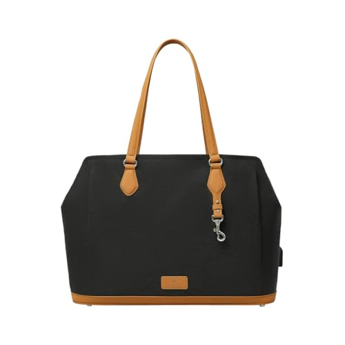 Nordace Siena Pro Tote Plus - Spacious 15 Inch Laptop Work Tote Bag for Everyday & Travel (Black)