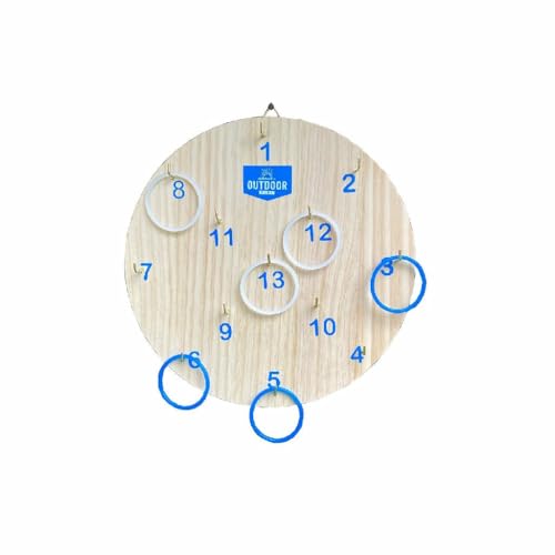 Assiette à anneaux Outdoor Play D30 pour occuper vos enfants à l'extérieur