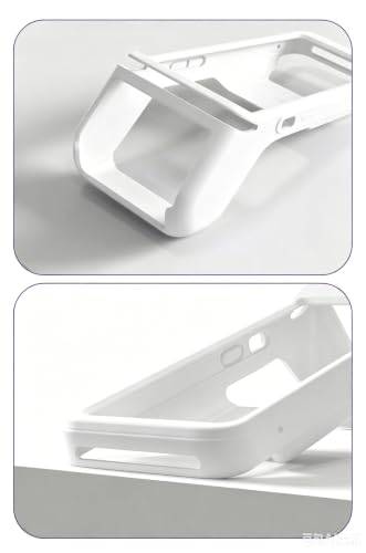 Ventalia Nexgo N96 Housse Silicone Blanche – Coque de Protection Antichoc pour Terminal de Paiement TPE, Étui Souple Antidérapant - Permet la charge sur socle avec la housse – vue 3