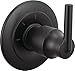 Delta Faucet T11859-BL Trinsic 3-Setting 2-Port Diverter Trim, Matte Black,