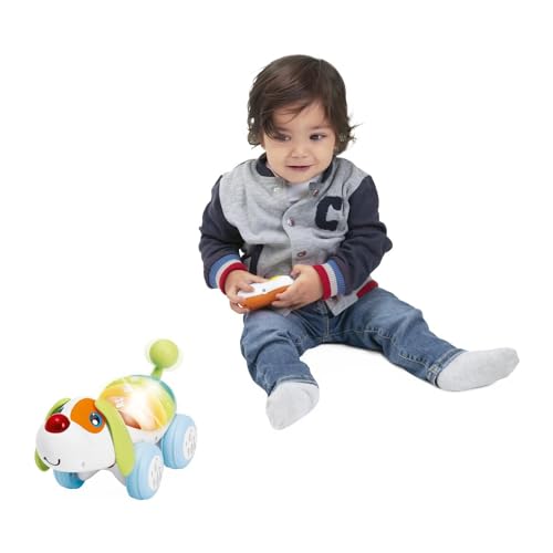Chicco DogReMi Chien Électronique Radiocommandé Chiot Interactif qui Aboie et Marche avec Mini Centre d'Activités Lumières et Sons Télécommande 2 Directions Jeux pour Enfants - vue 8