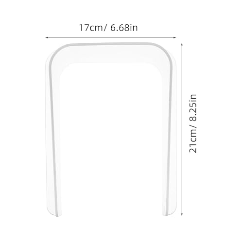 Protector timbre exterior de plástico impermeable contra lluvia para control de acceso 7