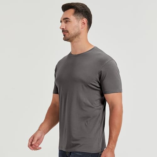 Image of netdraw Men's Ultra Soft Bamboo Viscose Cotton T-Shirt S-3XL