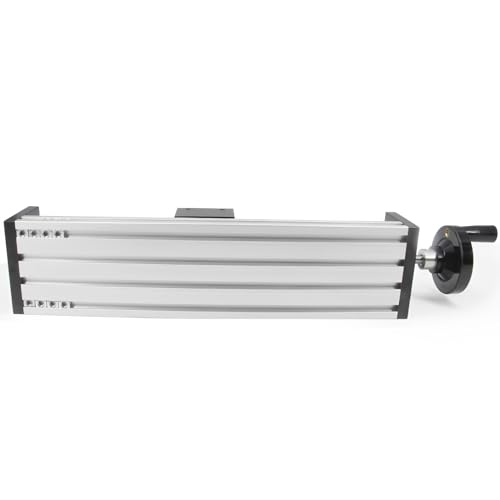 Befenybay 250 mm effektive Verfahrlänge Doppelter optischer Achsenführungs-Kugelumlaufspindel SFU1605 Handkurbel für DIY-CNC-Fräserteile X Y Z Lineartischaktuator