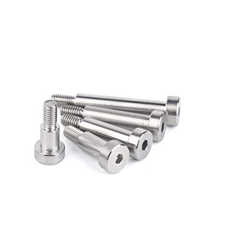 Image of 304 Stainless Steel Inner Hex Positioned shaft Shoulder Screw,(D6) M5,6mm (5PCS)