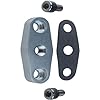 ICT Billet GT40-GT55 Billet Turbo Oil Supply Feed Flange Garrett T4 GT42 GT45 GT47 1/8"npt 551160 #2