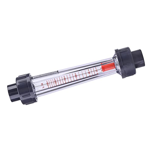 Miniatura 7 de 25-250l H Rotámetro Tubo De Plástico Tipo De Medidor De Flujo De Agua Líquida Instantánea Dn15