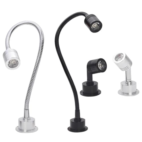 Mini luces LED de techo plateadas foco 3W blanco natural superficie