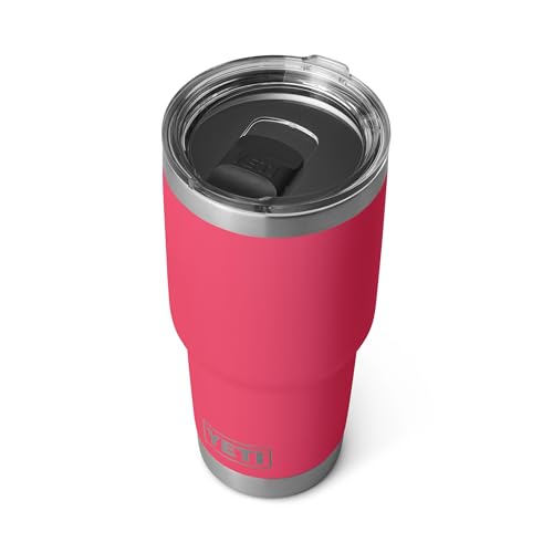 Image of YETI Rambler 30 oz Tumbler Retired Colors, Stainless Steel, Vacuum Insulated with MagSlider Lid, Bimini Pink