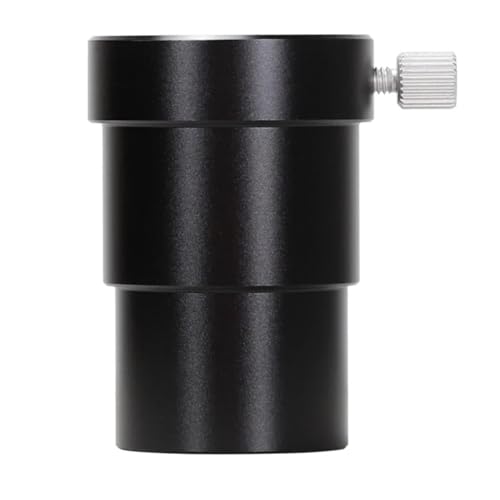 Adaptador de tubo ocular con acople firme de metal 1,25 pulgadas para enfocar astros